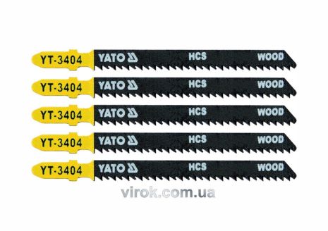 Полотно для електробіка YATO: 10TPI, L= 100 мм. Уп. 5 Шт. [50/250]