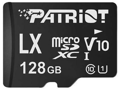 Карта пам'яті MicroSDXC 128GB UHS-I Class 10 Patriot LX (PSF128GMDC10)