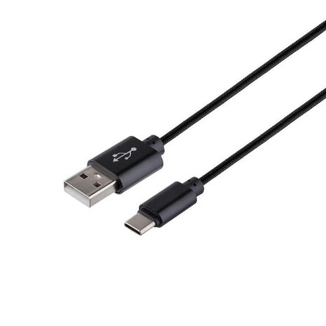 Кабель USB YJ-08 QC3.0 Type-C Чорний