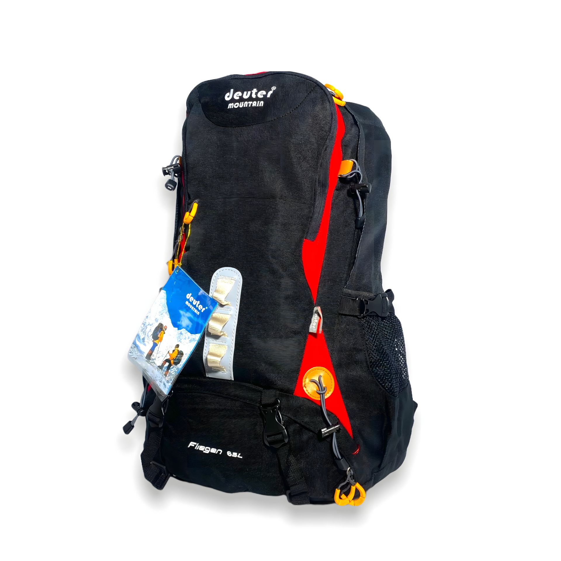 Туристичний рюкзак, 38 л, два відділи, внутрішні кишені, нижня кишеня, стяжки, чорний Туристичний рюкзак, 38 л, два відділи, внутрішні кишені, нижня кишеня, стяжки, чорний