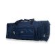 Дорожная сумка с одним отделением, расширяемая, 84 л, синяя