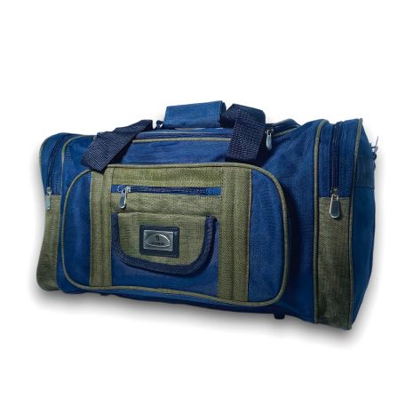 Синя дорожня сумка на одне відділення, 63 л Синя дорожня сумка на одне відділення, 63 л