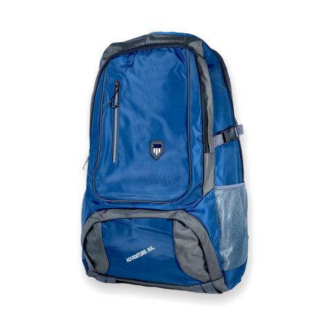 Рюкзак туристичний, 65 л, синій, два відділи, кишені внутрішні, нейлон Рюкзак туристичний, 65 л, синій, два відділи, кишені внутрішні, нейлон