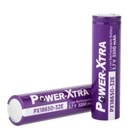 Акумулятор Power-Xtra 18650 Li-Ion 3200 mAh Фіолетовий