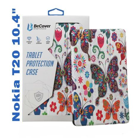 Чехол-книжка BeCover Smart для Nokia T20 10.4" Butterfly (708053)