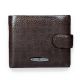 Гаманець шкіряний чоловічий, коричневий