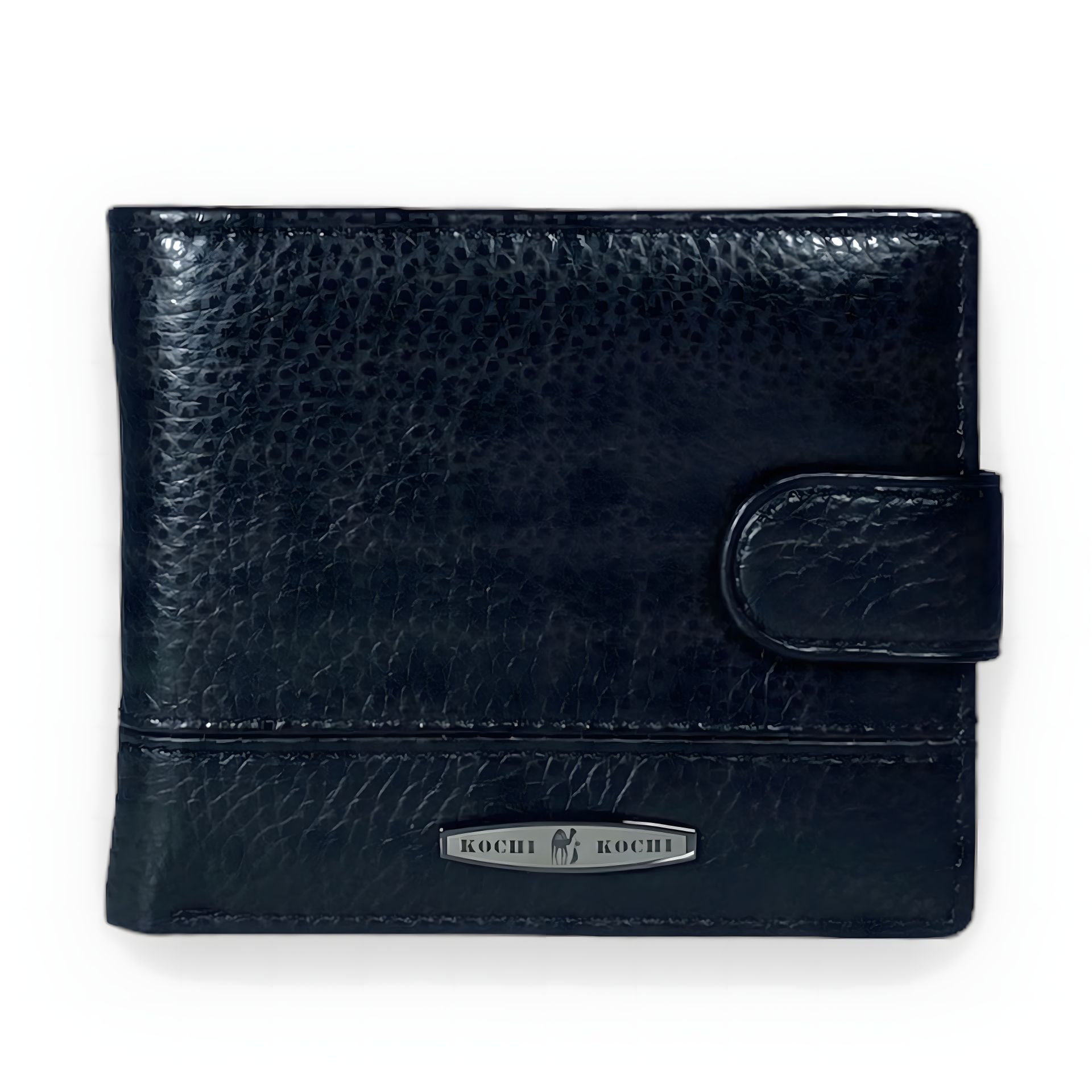 Кошелек мужской кожаный, черного цвета Кошелек мужской кожаный, черного цвета