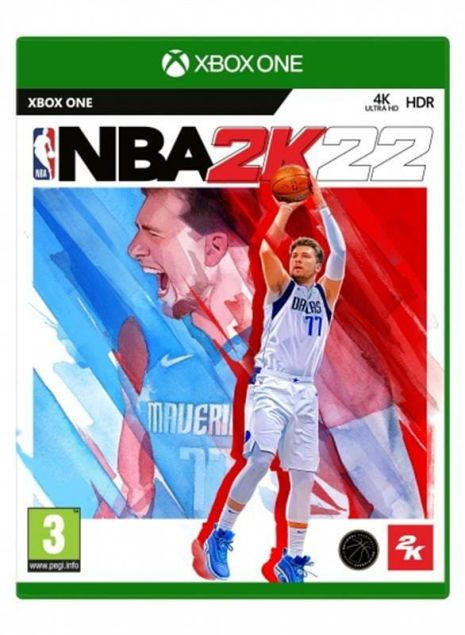 Гра NBA 2K22 для Xbox One, російські субтитри, Blu-ray (5026555364935)