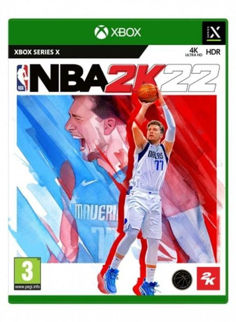 Гра NBA 2K22 для Xbox Series X, російські субтитри, Blu-ray (5051890322630)