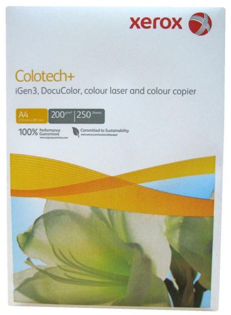 Папір Xerox Colotech+ 200 г/м2, A4, 250 л (003R97967)