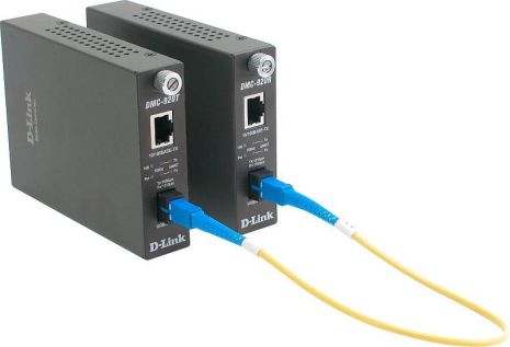 Медіаконвертер D-Link DMC-920T 100BaseTX/FX 20km WDM