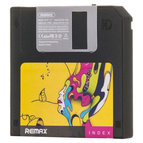 Портативна батарея Remax RPP-17 Floppy Disk 5000mAh Black