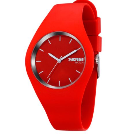 Дитячий годинник Skmei Rubber Red 9068R