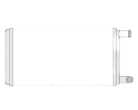 Радіатор печі Mercedes-Benz 207-410 (NRF) FP 46 N129