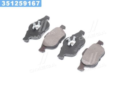 Колодки гальмові CERAMIC RENAULT MEGANE 02-09, передн. (RIDER)