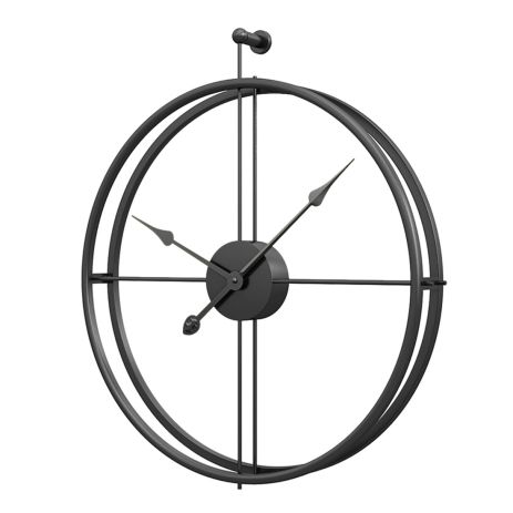 Часы настенные Ti-Time (65х62 см) лофт Loft1-B-600 металлические черные Часы настенные Ti-Time (65х62 см) лофт Loft1-B-600 металлические черные