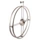 Часы настенные Ti-Time (65х62 см) лофт Loft1-G-600 металлические серебристые