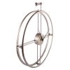 Часы настенные Ti-Time (65х62 см) лофт Loft1-G-600 металлические серебристые