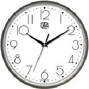 Wall Office годинники (30 см) UTA-01-S-75 срібло Wall Office годинники (30 см) UTA-01-S-75 срібло