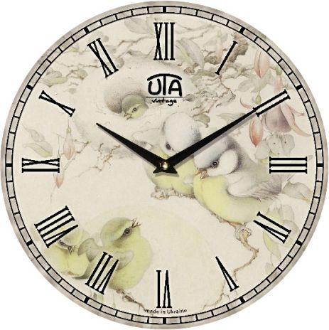 Watch Wall Retro (33 см) UTA-015-VP сірий Watch Wall Retro (33 см) UTA-015-VP сірий