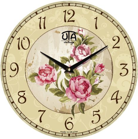 Годинник у Провансі (33 см) uta-007-vp ashh