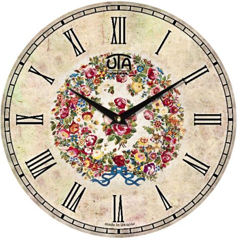 Watch Wall Vintage (33 см) UTA-009-VP Beige