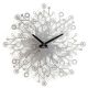 Настенные дизайнерские часы Glozis-B-014 Galaxy Галактика белые (50 см) [Металл, Открытые, Цвета]
