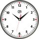 Офисные настенные часы (30 cм) UTA-01-S02 серые Офисные настенные часы (30 cм) UTA-01-S02 серые