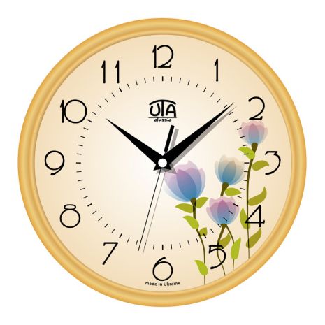 Настенные часы (30 cм) UTA-01-G-14