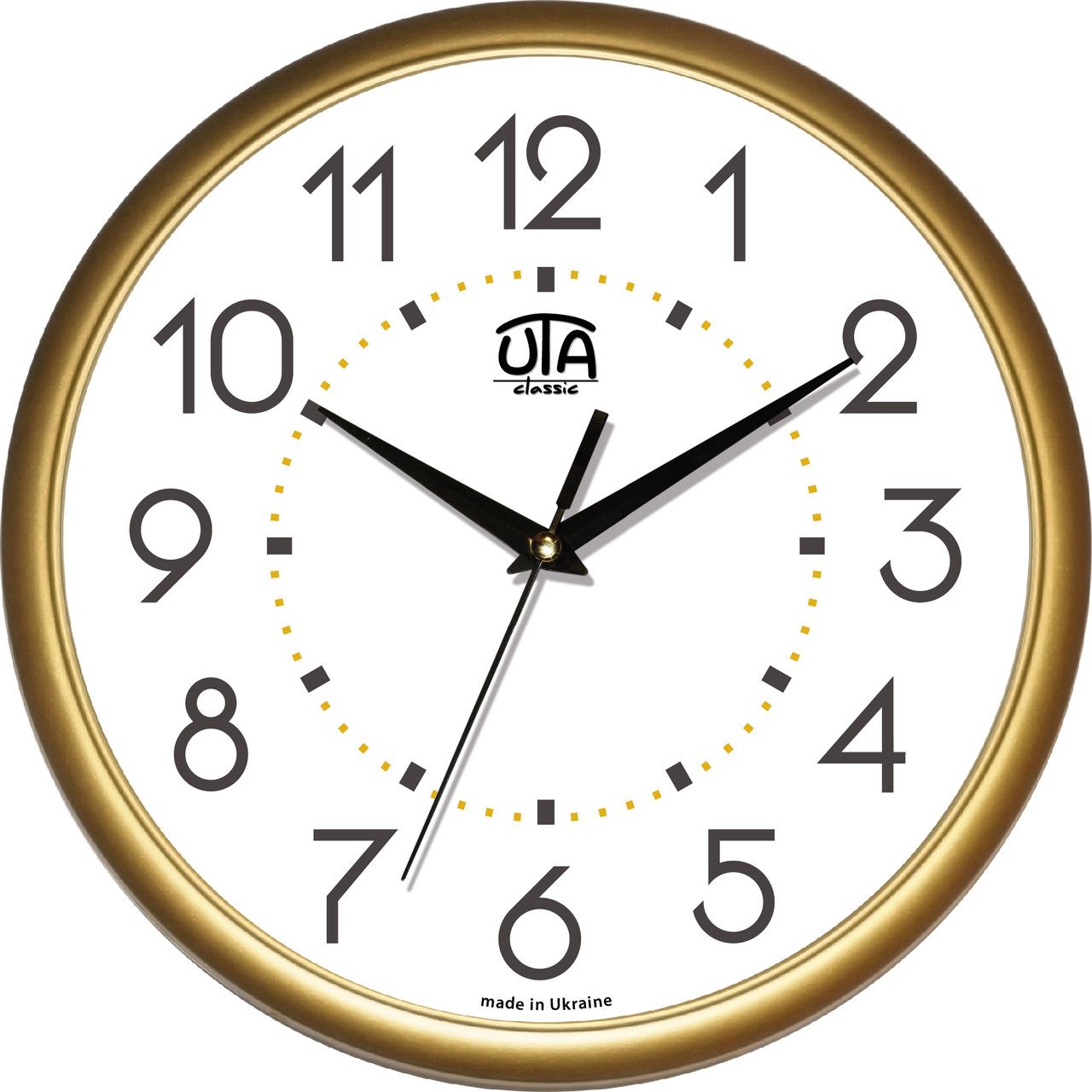 Настінний годинник до офісу (30 см) UTA-01-G-03 Настінний годинник до офісу (30 см) UTA-01-G-03