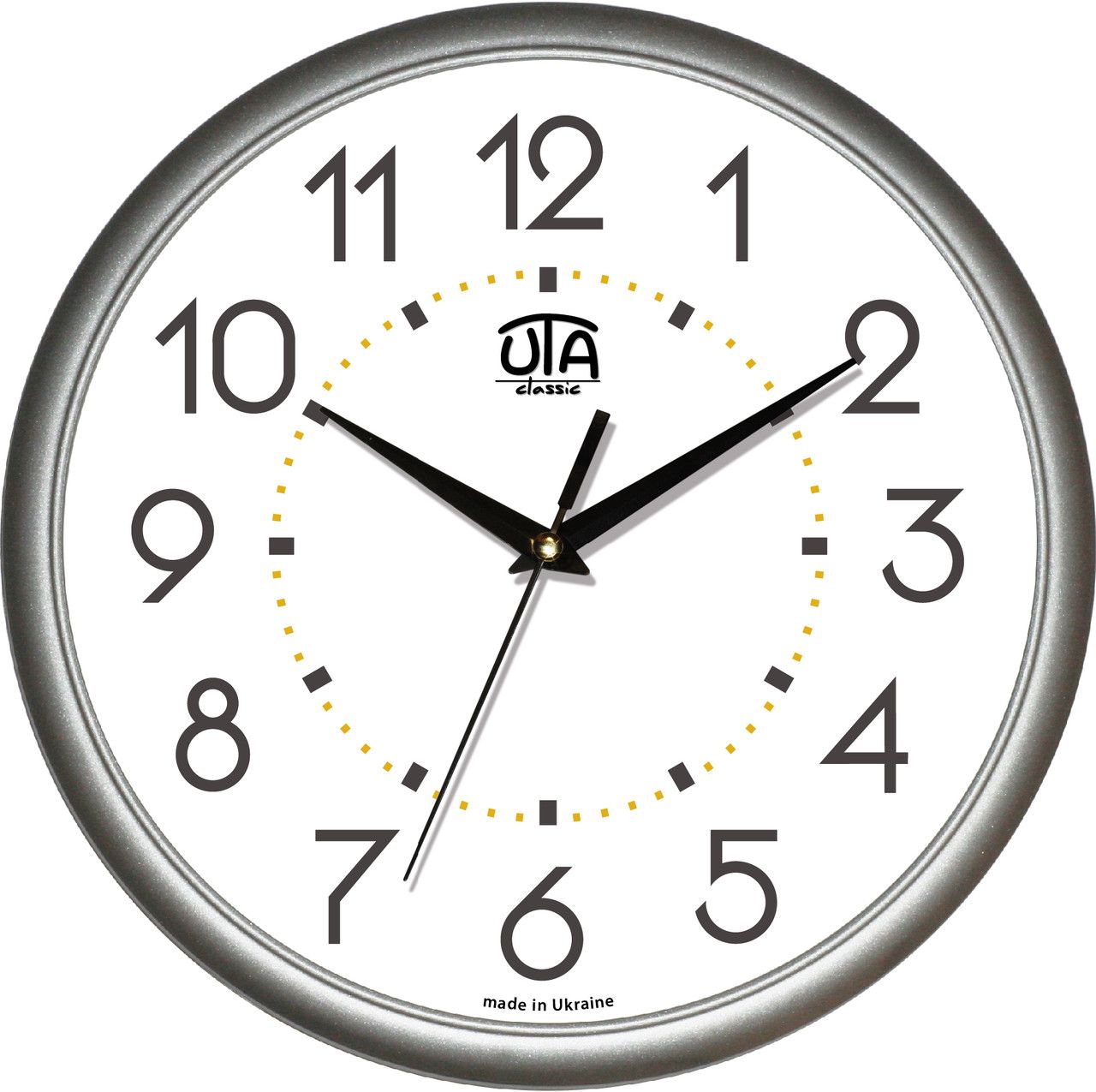 Настенные офисные часы (30 cм) UTA-01-S-03 белые Настенные офисные часы (30 cм) UTA-01-S-03 белые