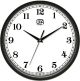 Офисные настенные часы (30 cм) UTA-01-B-41 черные