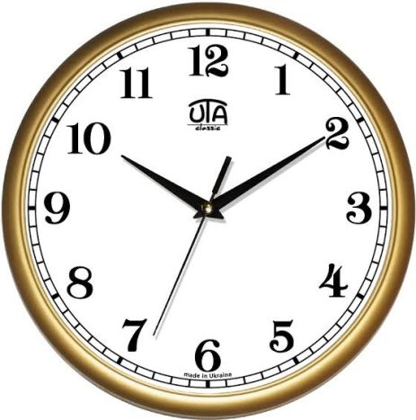 Офісні настінні годинники (30 см) UTA-01-G-41 Офісні настінні годинники (30 см) UTA-01-G-41