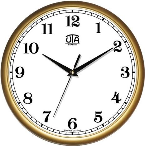 Офісні настінні годинники (30 см) UTA-01-G-41
