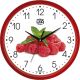 Часы кухонныe "Малина" UTA-01-R-65 красные