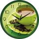 Настенные часы в кухню (30 cм) UTA-01-GR-21 зеленые