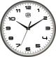 Настенные офисные часы (30 cм) UTA-01-S-38 серебристые