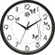 Настенные часы (30 cм) UTA-01-B-28 черные Настенные часы (30 cм) UTA-01-B-28 черные