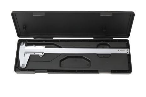 Штангенциркуль (0-250мм, 0.02мм; внутр. Ø, зовн. Ø + глибиномір), у пластиковому футлярі FORSAGE F-5096P3