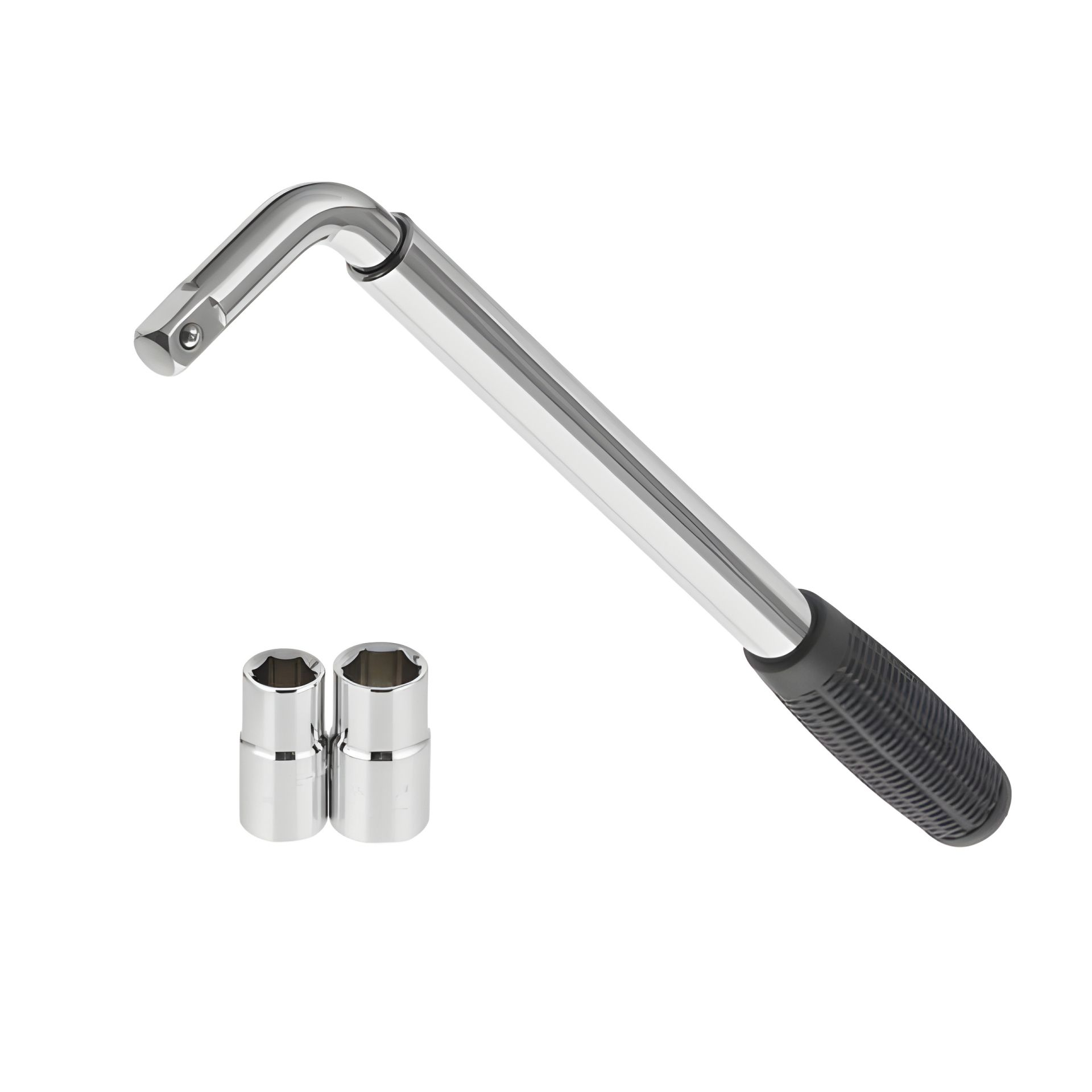 Баллонный ключ, телескопический, 17×19 мм, 21×23 мм INTERTOOL HT-1605 Баллонный ключ, телескопический, 17×19 мм, 21×23 мм INTERTOOL HT-1605