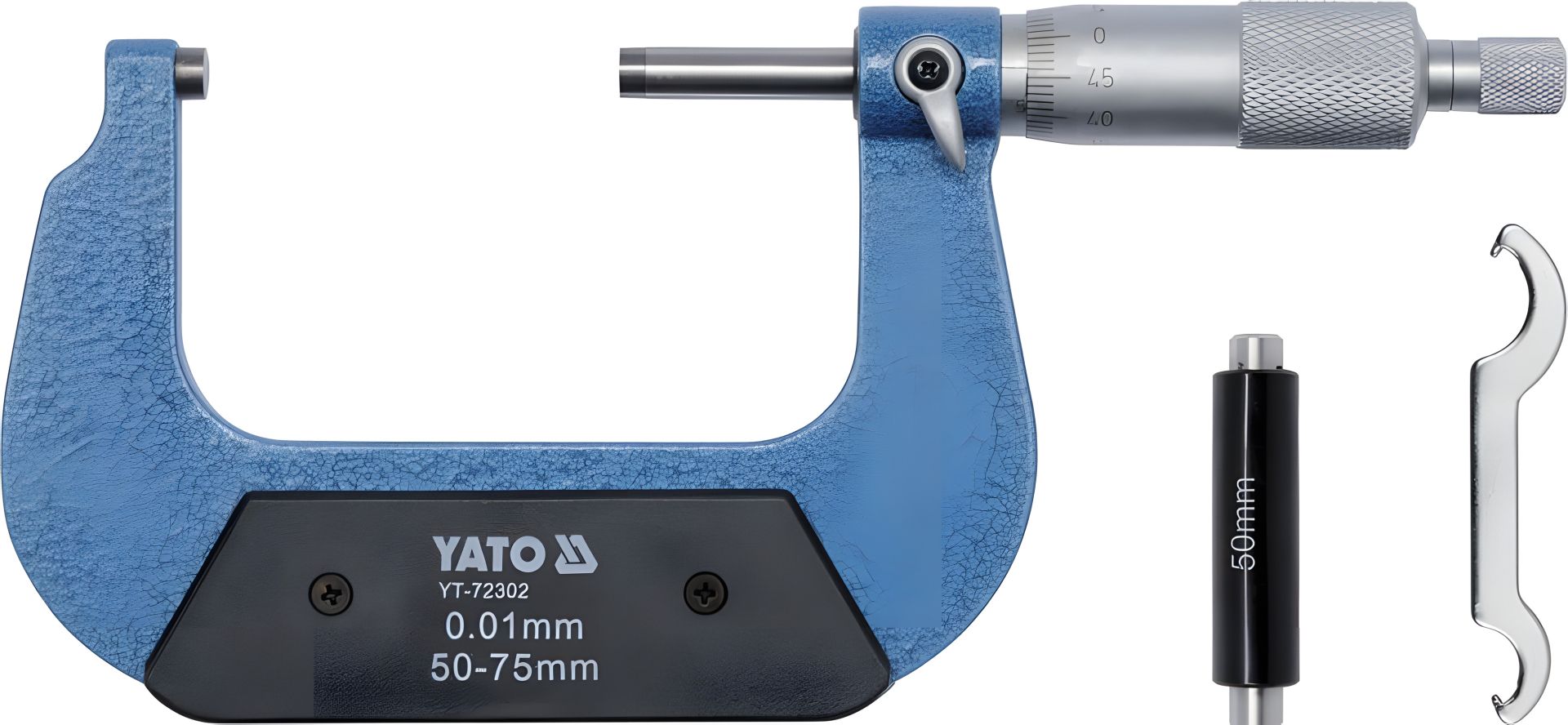 Yato Мікрометр 50-75 мм YT-72302 Yato Мікрометр 50-75 мм YT-72302