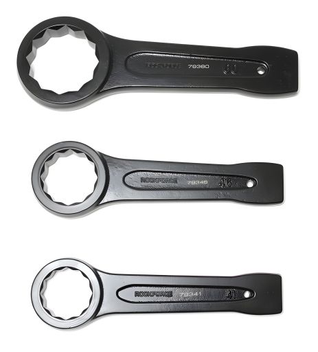 Ключ накидний ударний односторонній 55мм (L-260мм) ROCKFORCE RF-79355 Ключ накидний ударний односторонній 55мм (L-260мм) ROCKFORCE RF-79355