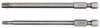 Набір викруткових насадок Torx Security 1/4" T20 та T30 100 мм 2 шт Yato YT-0492 Набір викруткових насадок Torx Security 1/4" T20 та T30 100 мм 2 шт Yato YT-0492