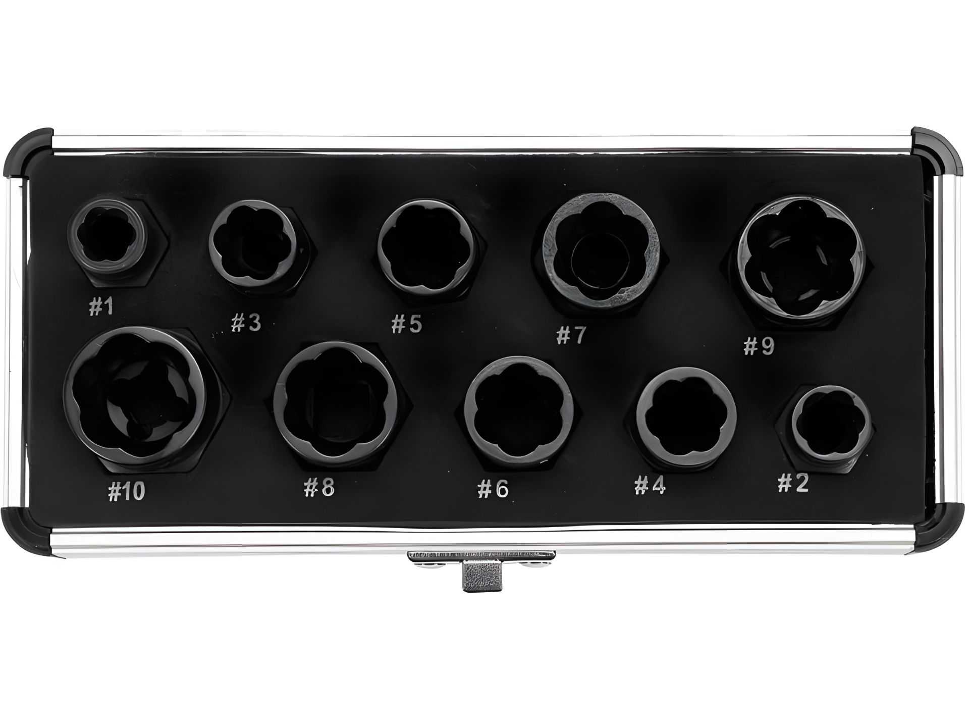 Экстракторы для сломанных винтов 10 шт., набор Yato YT-06031 Экстракторы для сломанных винтов 10 шт., набор Yato YT-06031