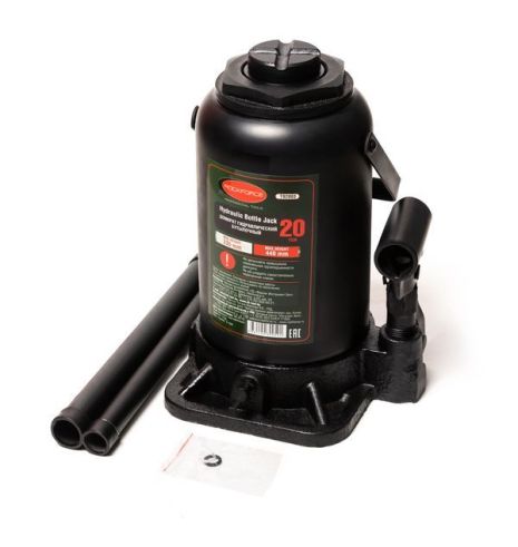 Домкрат пляшковий 20т з клапаном (висота підхоплення - 235мм, висота підйому - 440мм, хід штока - 205мм)т ROCKFORCE RF-T92003 Домкрат пляшковий 20т з клапаном (висота підхоплення - 235мм, висота підйому - 440мм, хід штока - 205мм)т ROCKFORCE RF-T92003