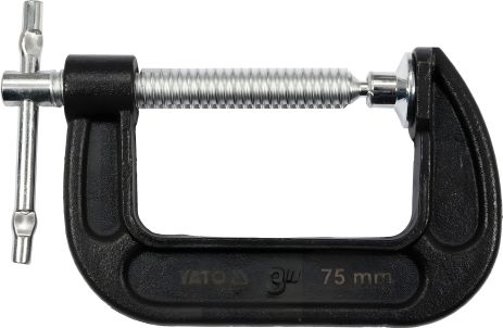 Столярна струбцина С-подібна 75 мм Yato YT-64252