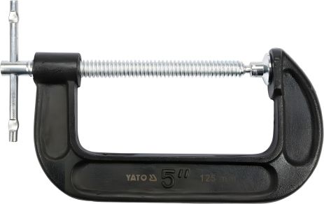 C-образная столярная струбцина 125 мм Yato YT-64254
