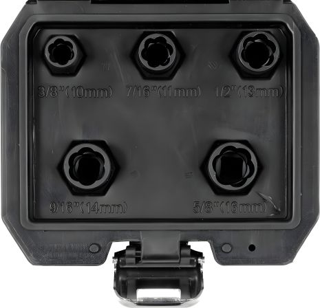 Комплект головок для удаления сломанных винтов Yato YT-06038