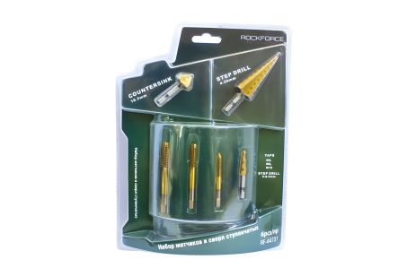 Мітчиків і свердловин набір ступінчастих 6пр.