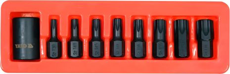 Набір ударних біт "TORX" 9 шт. Yato YT-10664